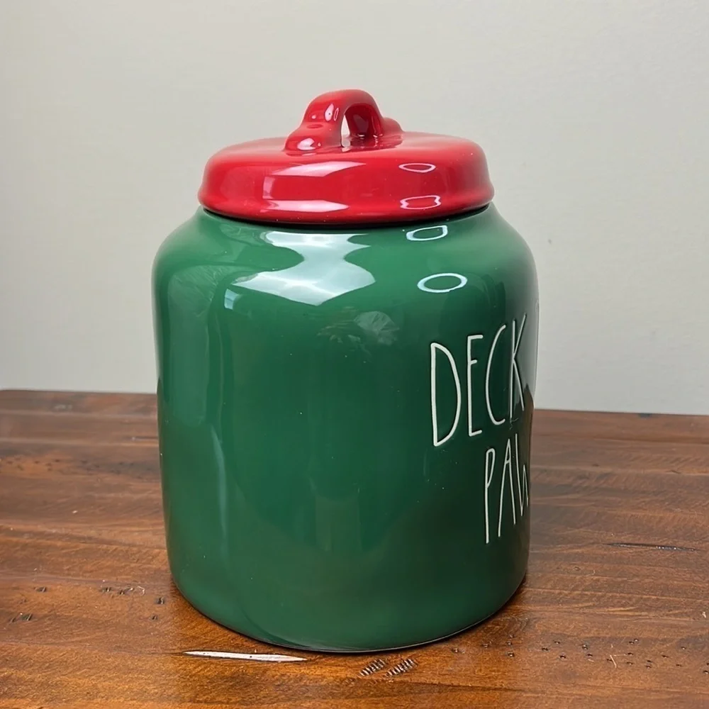 Rae Dunn • Deck the Paws Canister